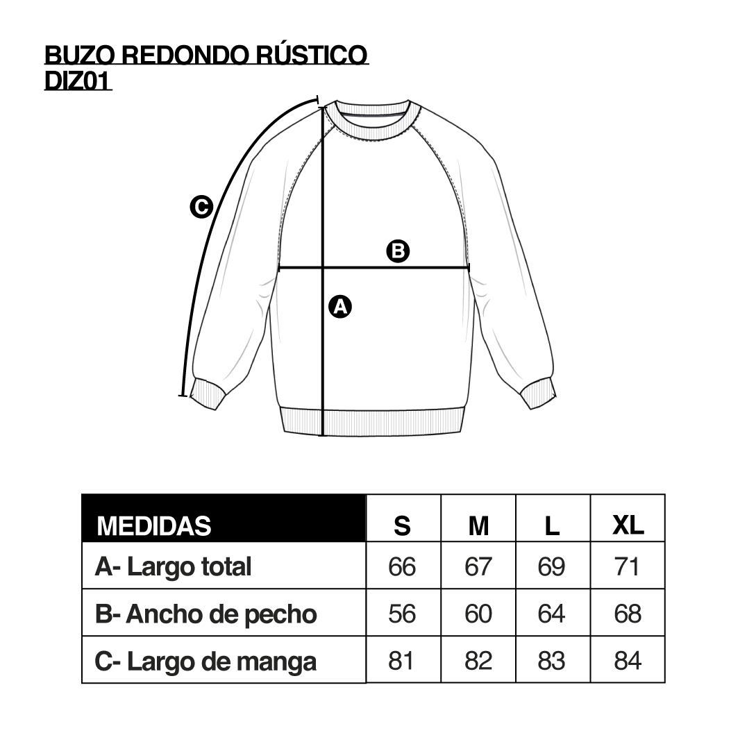 Buzo Cuello Redondo