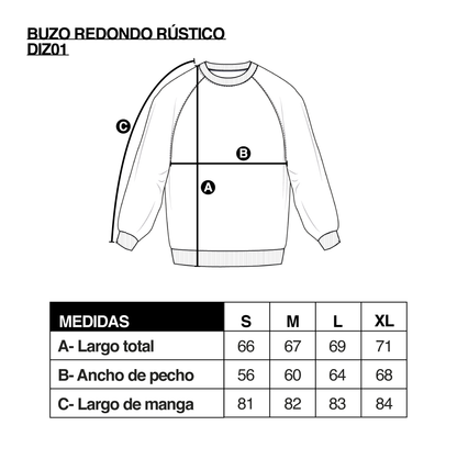 Buzo Cuello Redondo