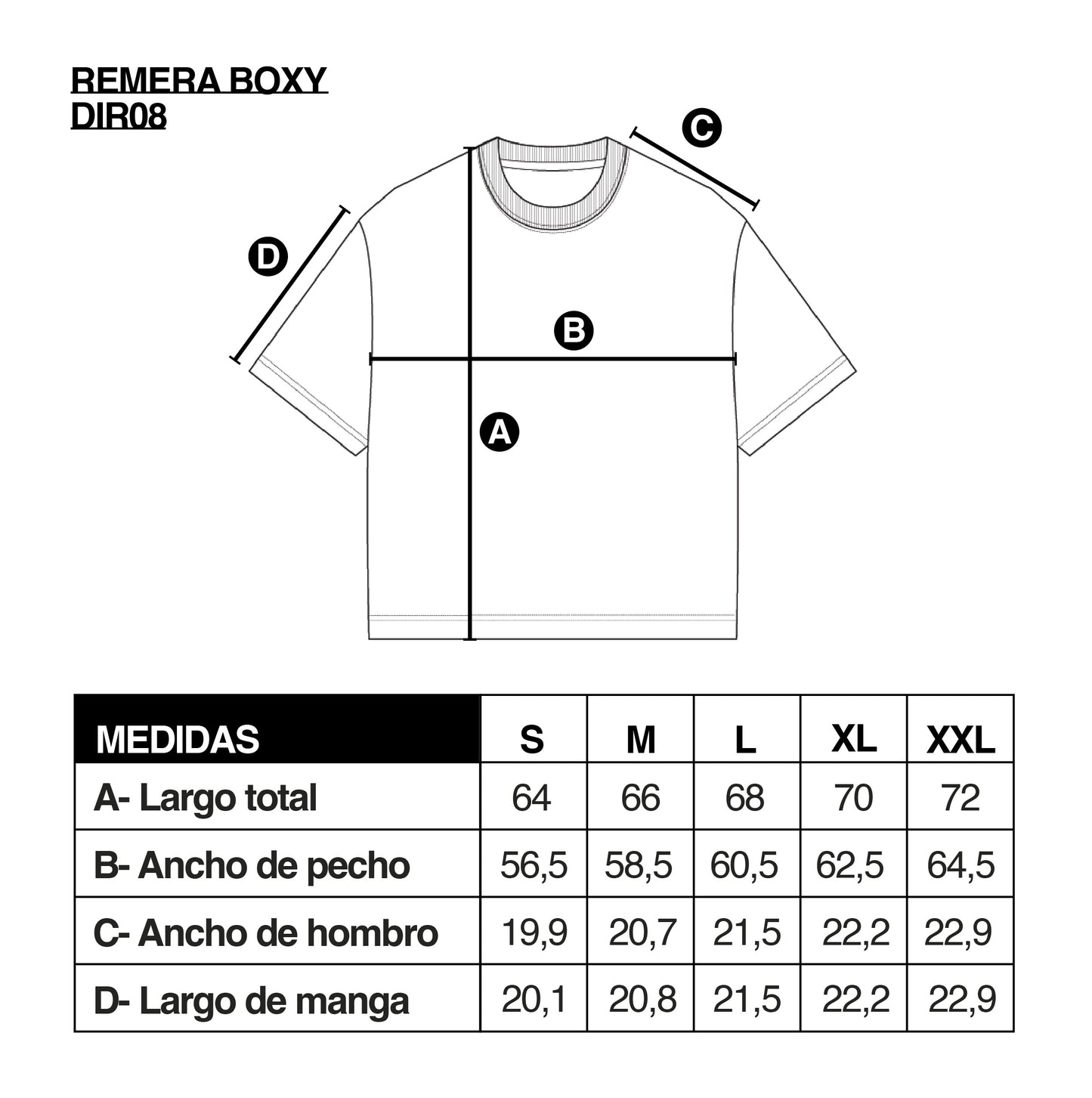 Remera Boxy